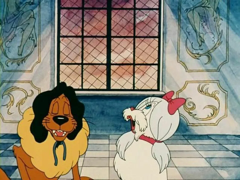 Кадр из мультфильма «Пес в сапогах»