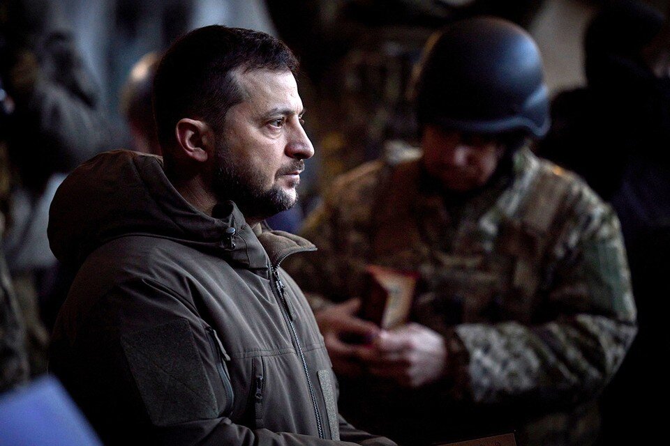     Президент Украины Владимир Зеленский.  REUTERS