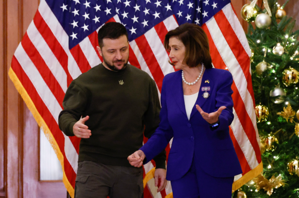    В Китае считают, что выступление Зеленского в США говорит об отчаянии Киева