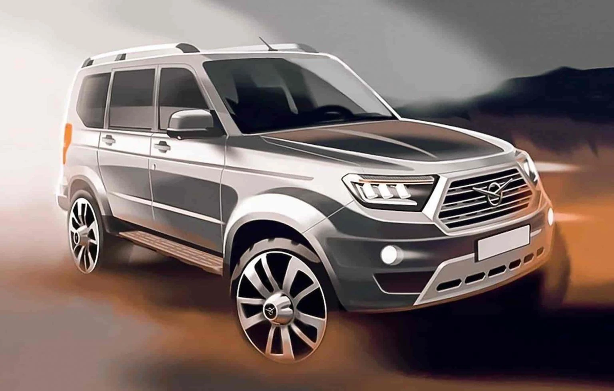 "Русский Прадо" - последний самостоятельный проект УАЗа, который так и остался картинками (Источник иллюстрации: пресс-служба УАЗ)