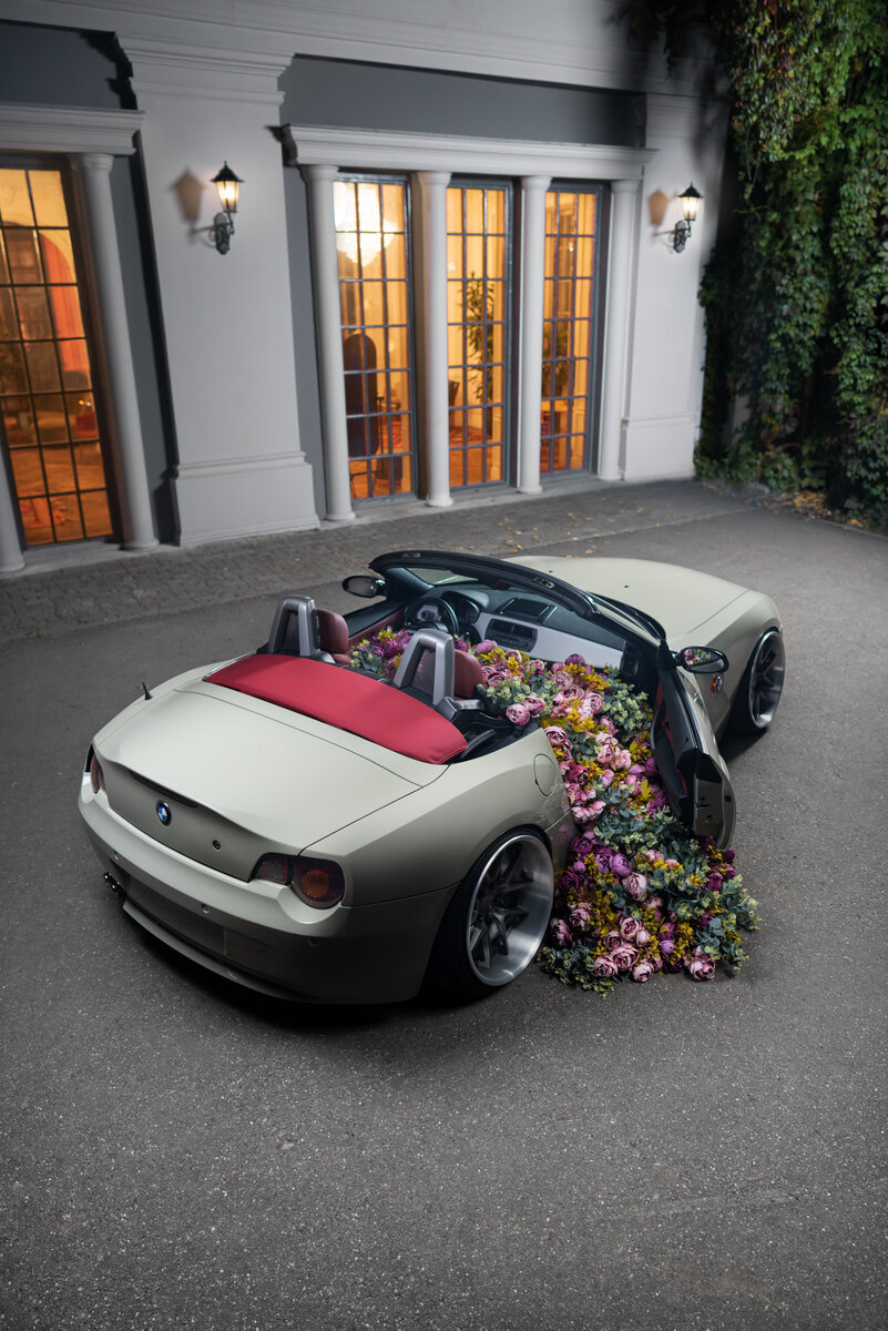 Фотосессия авто BMW Z4 в Москве