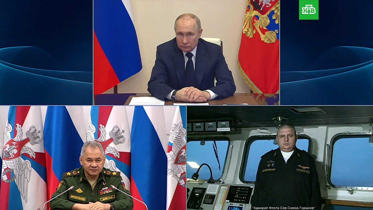    Путин приказал отправить фрегат «Адмирал Горшков» с «Цирконами» на боевую службу