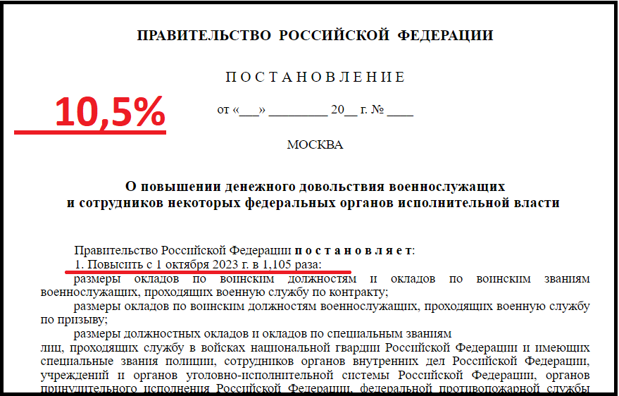 Проект повышения зарплаты силовикам в 2025 году