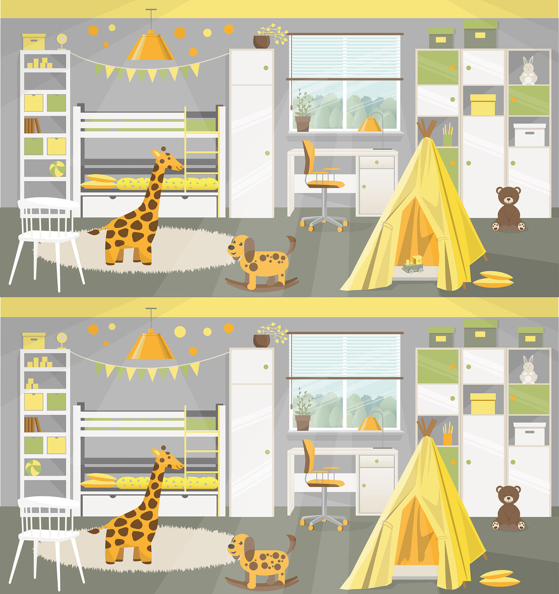 Найдите 7 отличий