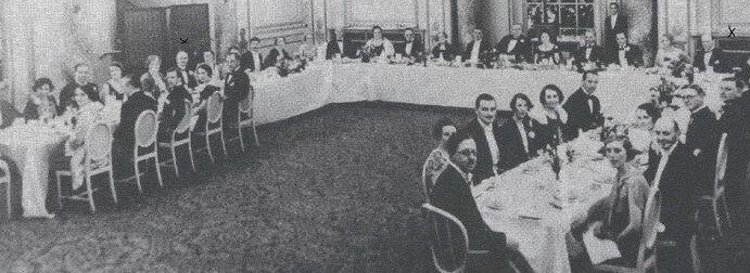 Заседание клуба в 1932 году