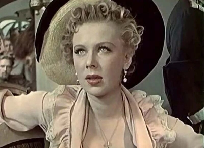 Лариса Кронберг. Кадр из фильма «Олеко Дундич» (1958 год)