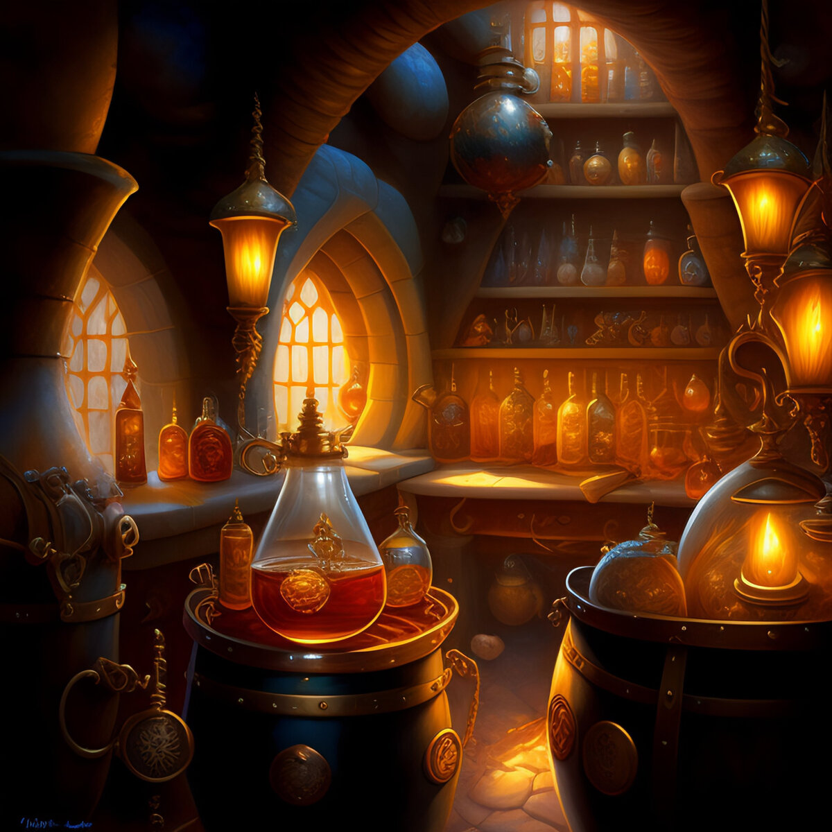 Лаборатория алхимии