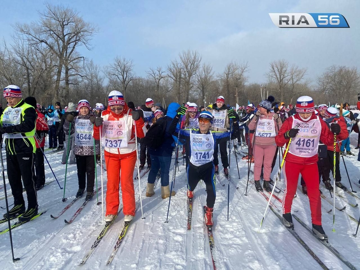  📷    В Оренбурге проходит «Лыжня России» Кристина Просвиркина