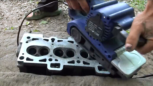 Так Можно Отшлифовать Головку Двигателя Машины Если Дружите с Руками ...