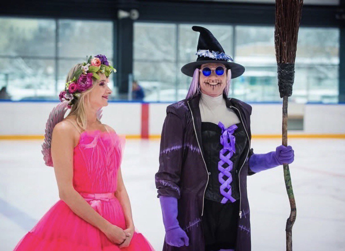 Оксана Домнина и Роман Костомаров. Фото: соцсети Ильи Авербуха