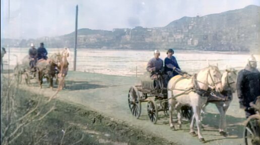 Сибирь и Дальний Восток в 1918-1920 гг. Серия 54. Владивосток. Кладбище кораблей и подводных лодок. Пожарная команда. Склады