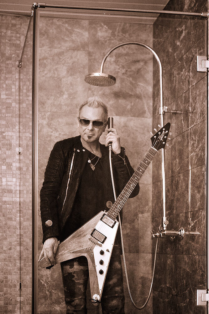 Rudolf Schenker (Scorpions) © Art Direction & Photographer Mikhail Vaneev / Waniewski