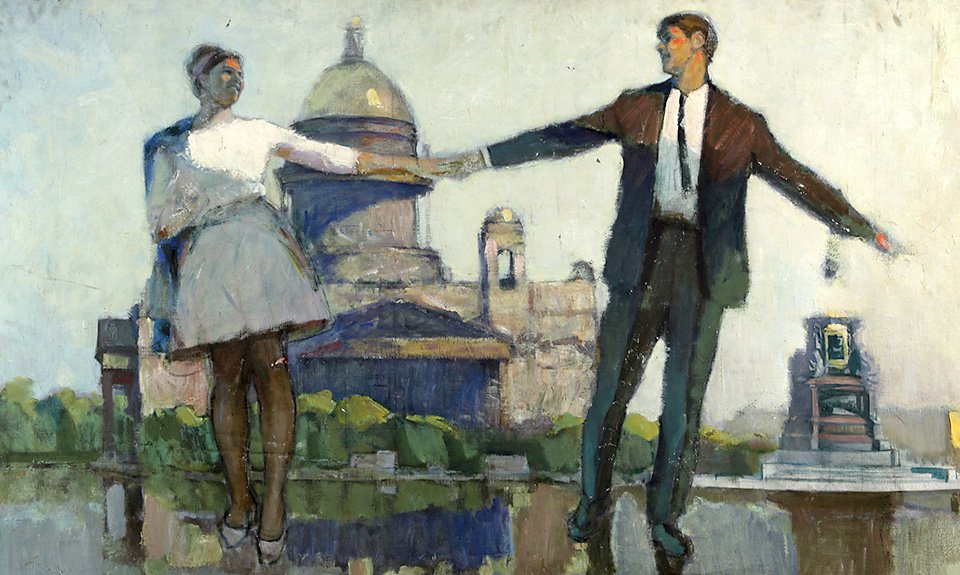 Иван Годлевский. «Праздник жизни, Исакиевская площадь».