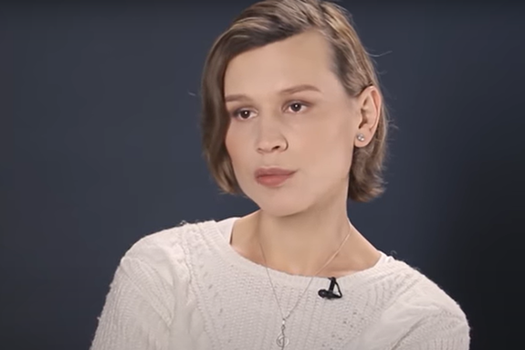    Катерина Майерс. Скриншот видео