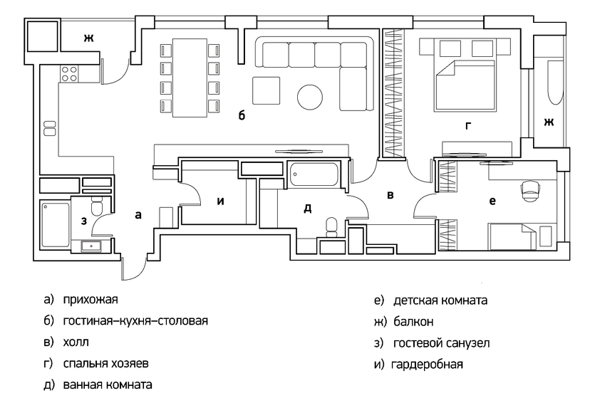 Планировка квартиры