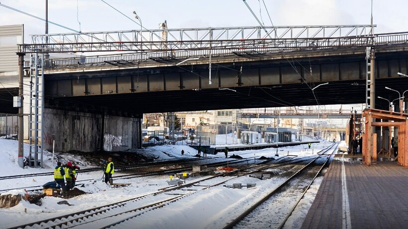    Строительство ТПУ «Рижская» © Telegram-канал Сергея Собянина