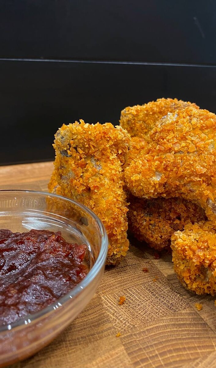 Готовые вкусные рёбрышки