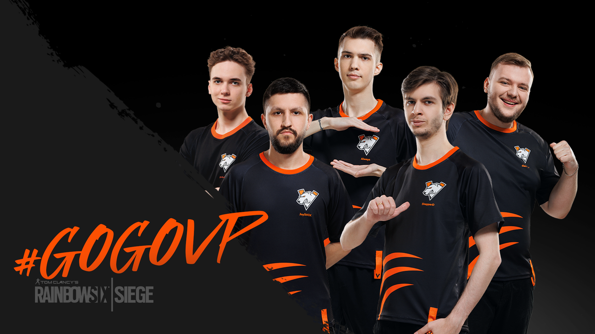 Состав Virtus.pro в Rainbow Six Siege