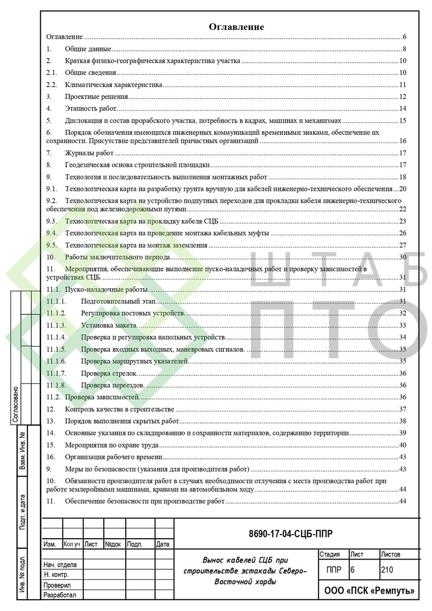 ППР по выносу кабелей СЦБ при строительстве эстакады в г. Москва. Пример  работы. | ШТАБ ПТО | Разработка ППР, ИД, смет в строительстве | Дзен