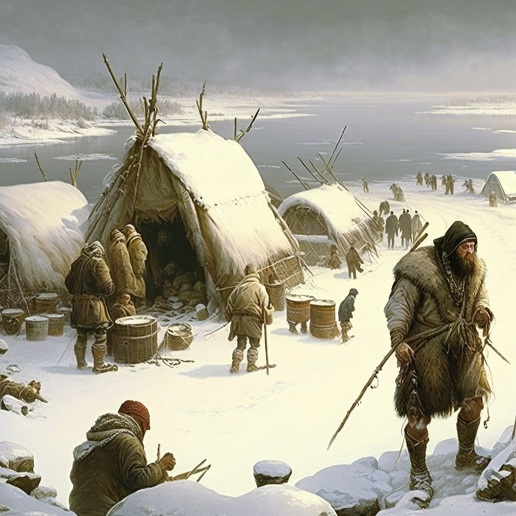 древние охотники на мамонтов. палеолит охота на мамонтов. палеолит ледниковый период люди. жилища людей в ледниковый период. неандерталец ледниковый период.