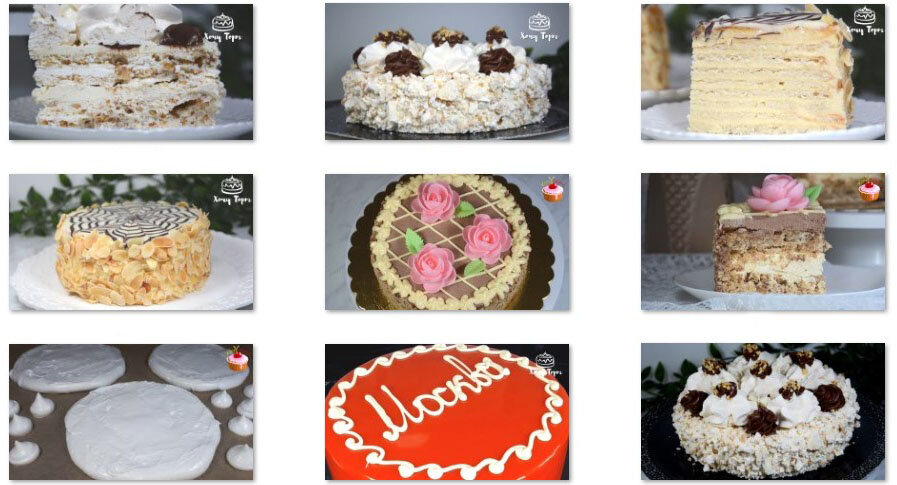 Любимые торты-безе: 6 проверенных рецептов. Канал Хочу ТОРТ!