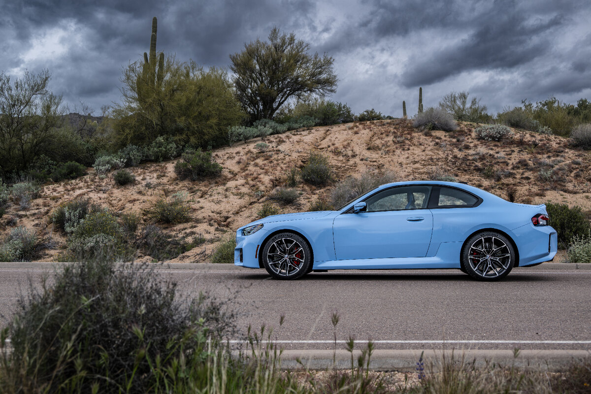 BMW m2 San Marino Blue