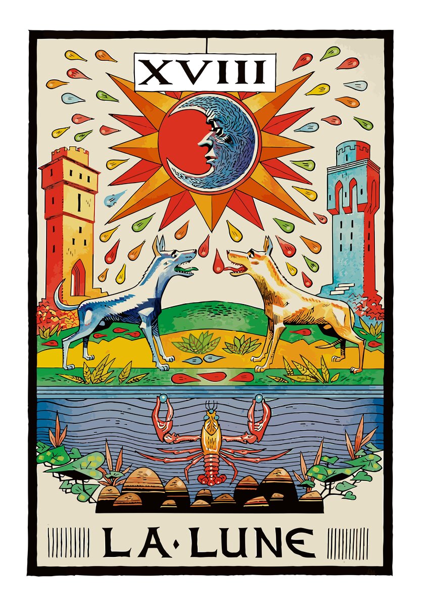    Карта "Луна"