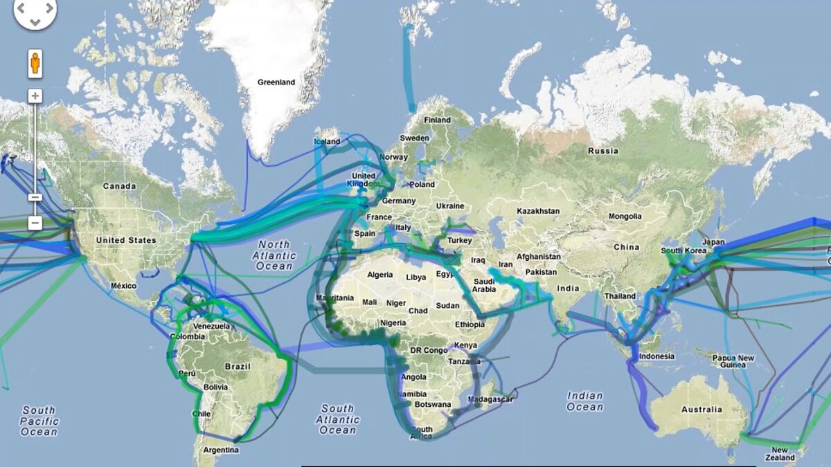 Где находится мировой. Карта оптоволоконных кабелей мира. Карта мира подводной кабельной сети. Трансатлантический оптоволоконный кабель карта. Карта оптоволоконных кабелей в океане.
