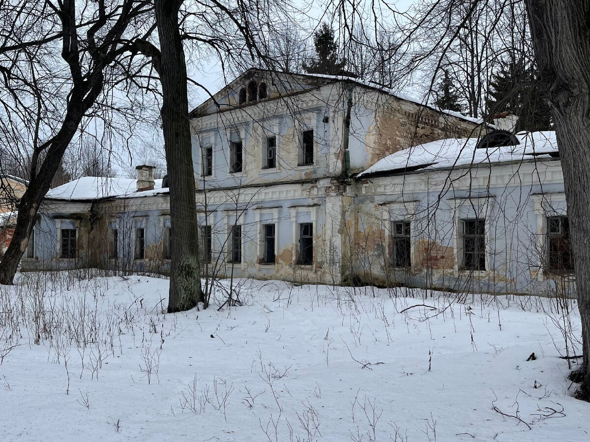 Как выглядит сейчас самое роскошное имение Калужской области? | Now&Then  Russia | Дзен