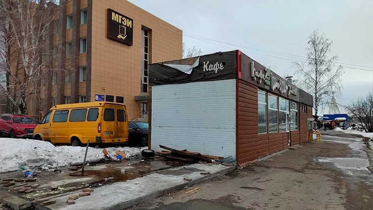    Бывший павильон с шаурмой // Фото: соцсети