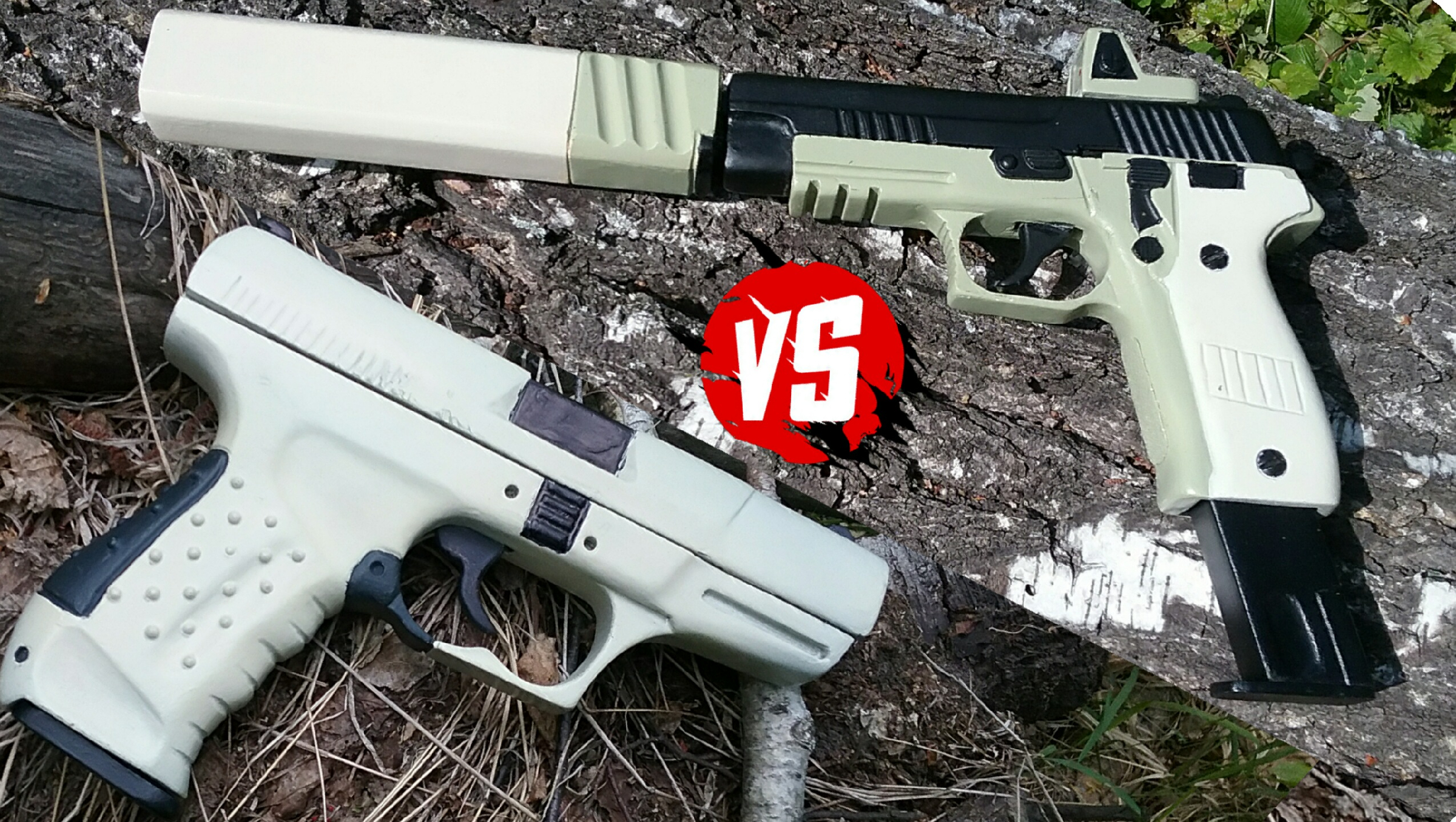 Sig Sauer P226 vs Walther P99. Пистолеты из Warface - Какой Макет из Дерева  Легче Сделать?