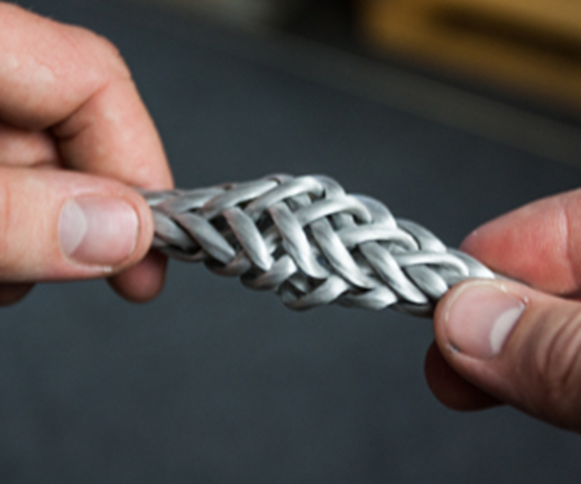 Структура плетеного синтетического троса