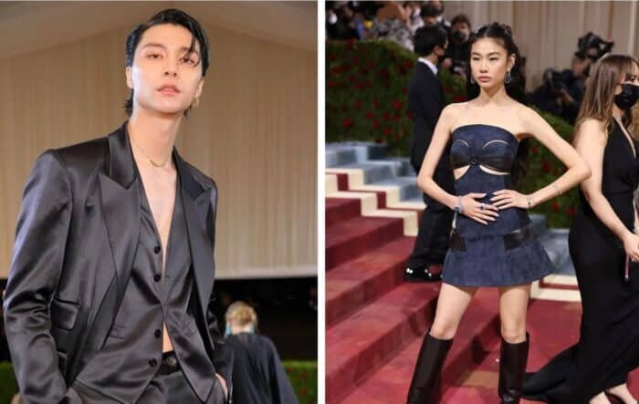    Джонни из NCT и Чон Хо Ён на «Met Gala 2022»