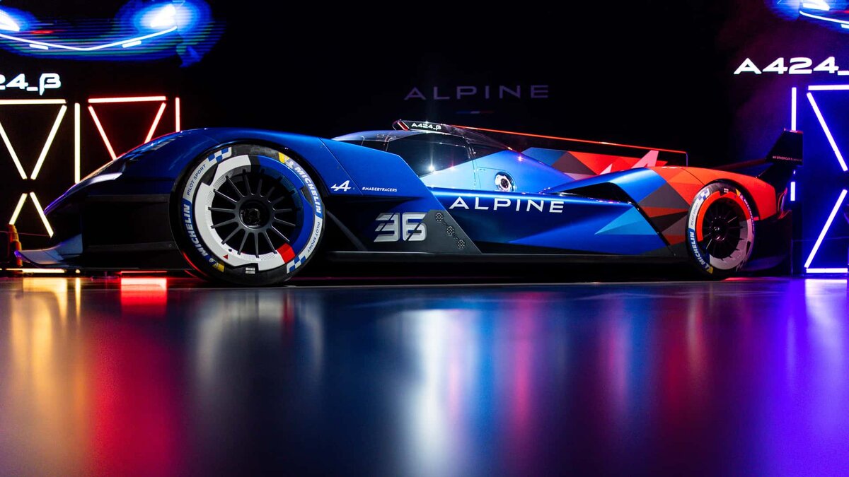 Renault Alpine гоночный прототип