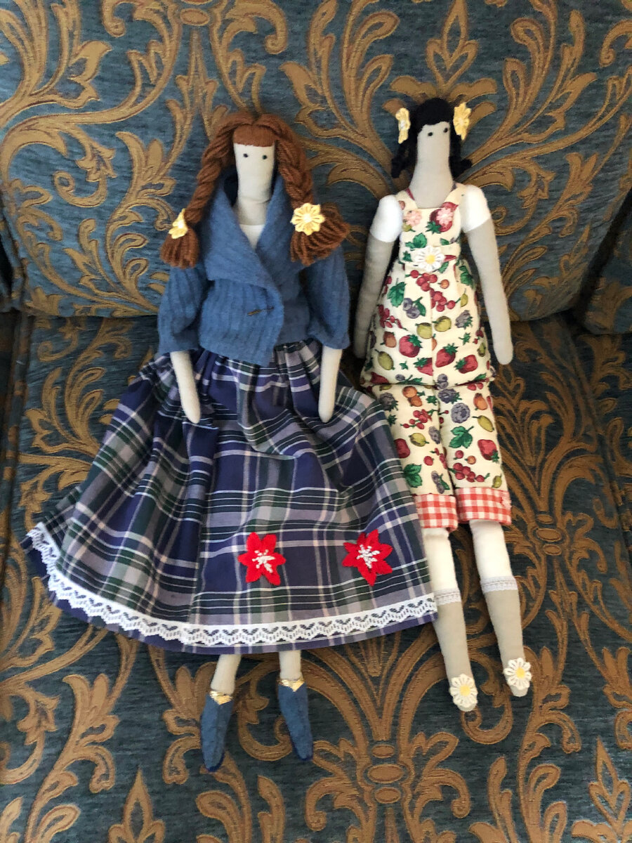 Ткани для одежды Тильда-кукол