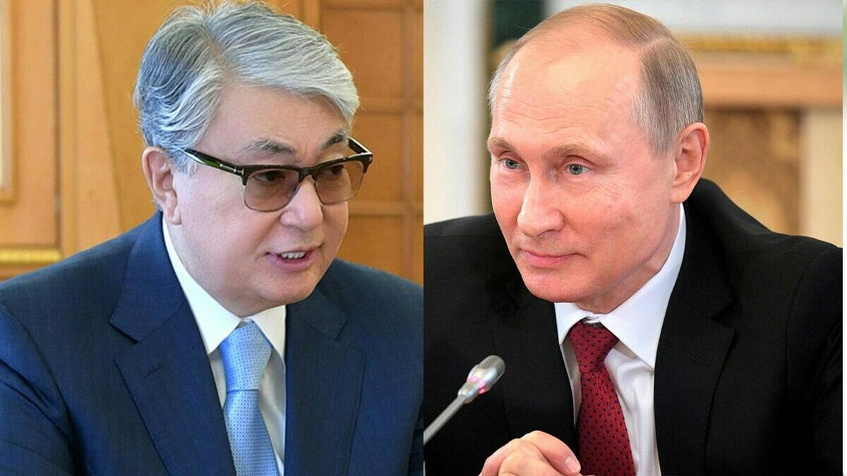 КАСЫМ-ЖОМАРТ ТОКАЕВ И ВЛАДИМИР ПУТИН