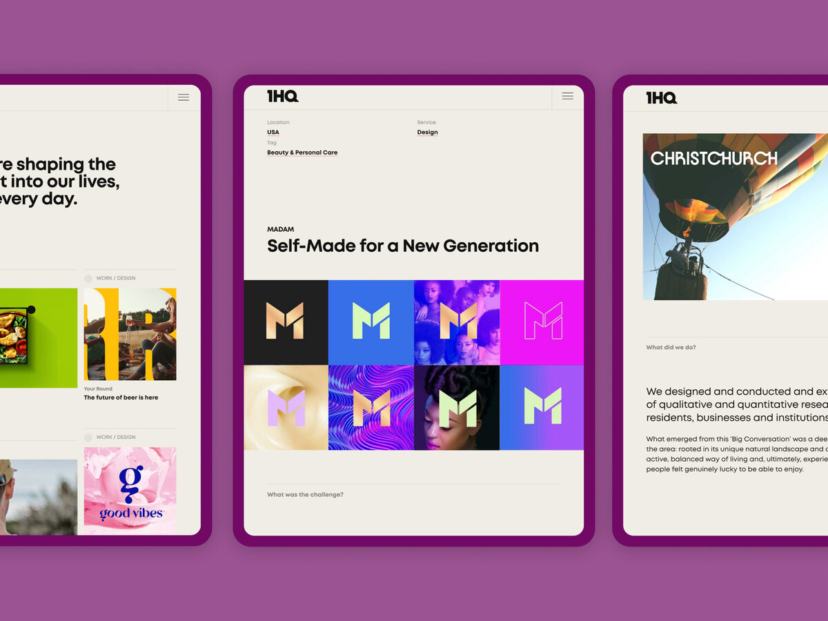 Заскринила понравившийся дизайн с https://www.awwwards.com/ 