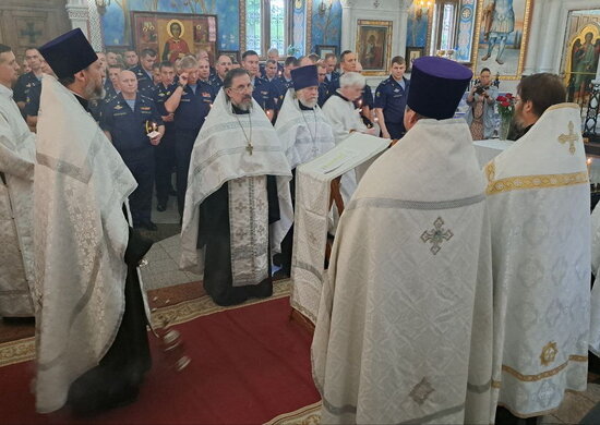 Служба на Благовещение во Владимире