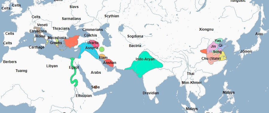 Давайте разберемся, что происходило в мире в 680-е годы до нашей эры.  Все даты в тексте - до нашей эры. Греция В 680 году в районе современного Стамбула был основан греческий город Халкидон.