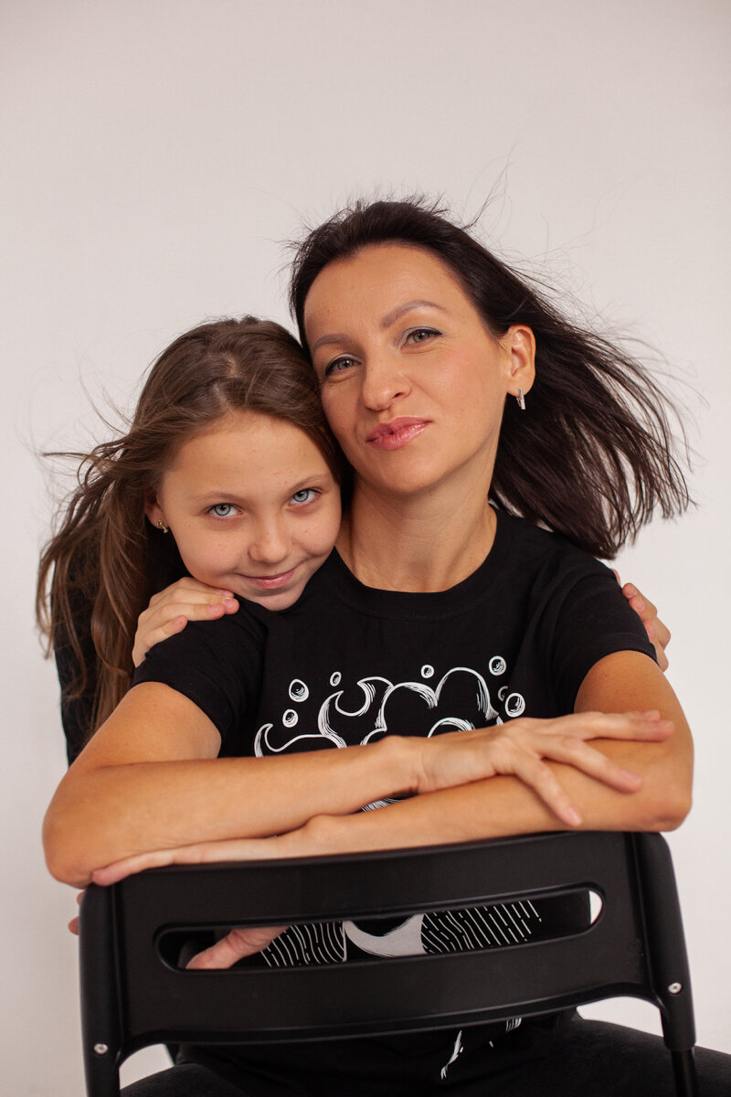 Фотография из личного архива. Я и моя старшая дочь Ульяна 