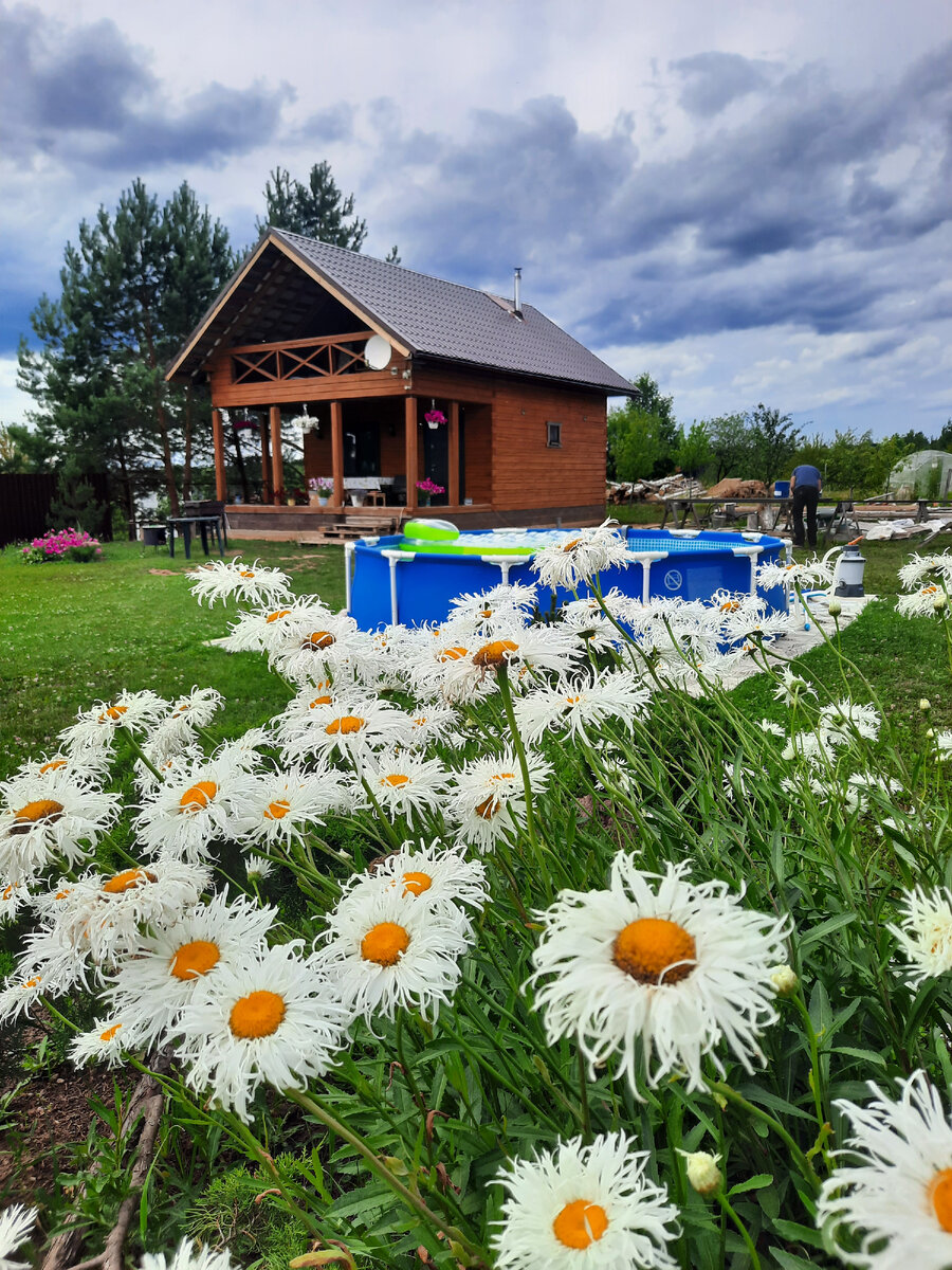 Дом ему понравился, сказал сруб сделан качественно.