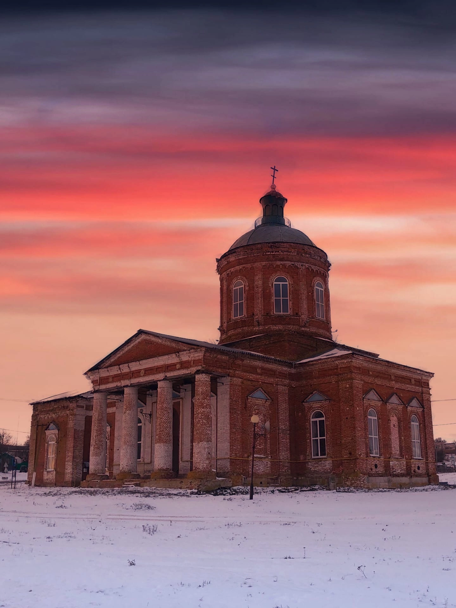 Знаменская церковь, Белгородская область, Старооскольский район, село Знаменка