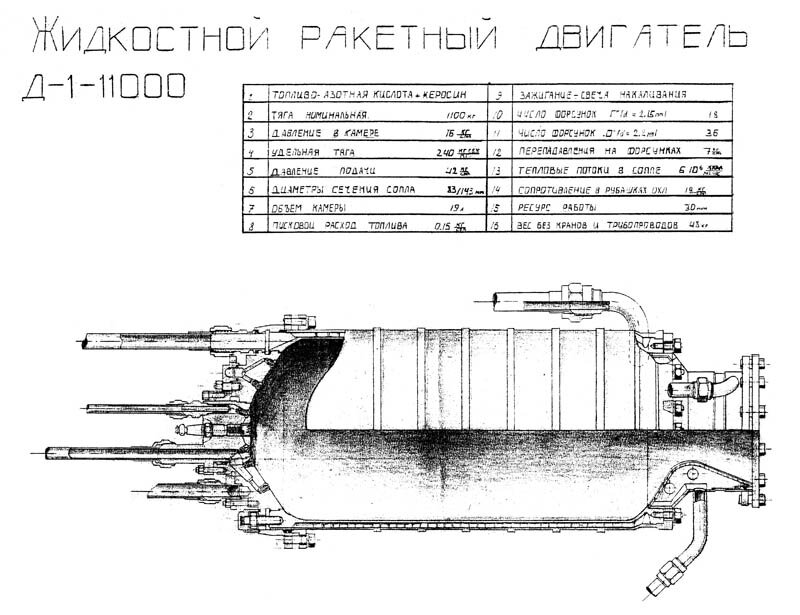 Двигатель Д-1-1100