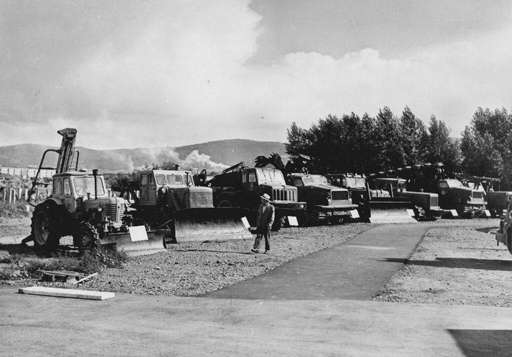 Красноярск, выставка «Технический прогресс на стройках Красноярска», 1969 год