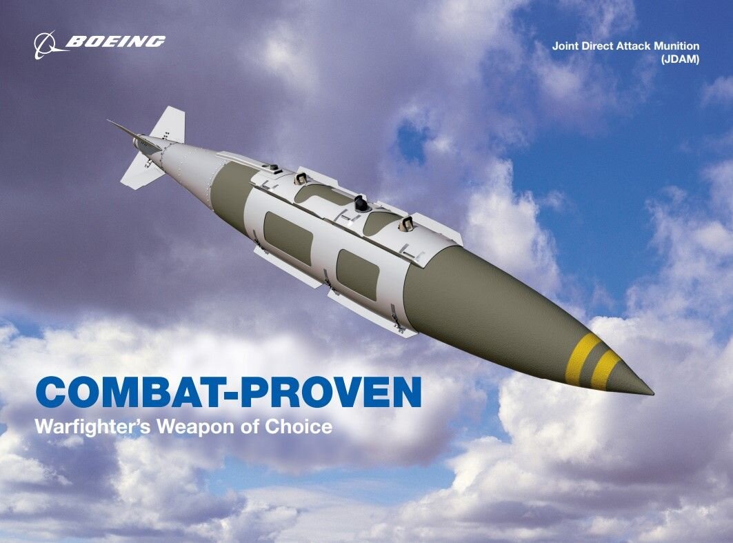 Комплект JDAM, рендер разработчика, компании Boeing