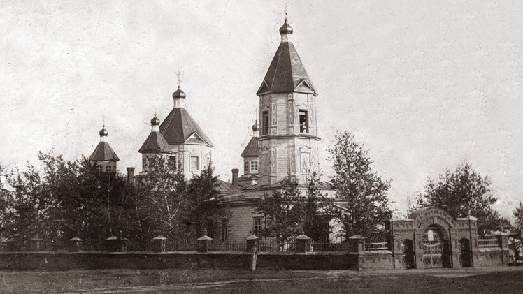 Рис.1 Михайлово-Архангельская церковь (Казахстан, Кустанайская область).