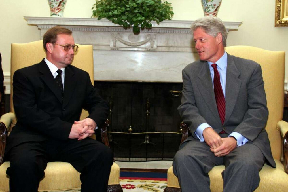 Фото: Личный архив Билла КлинтонаСергей Степашин и Билл Клинтон – они, обратите внимание, даже руки держат по-разному