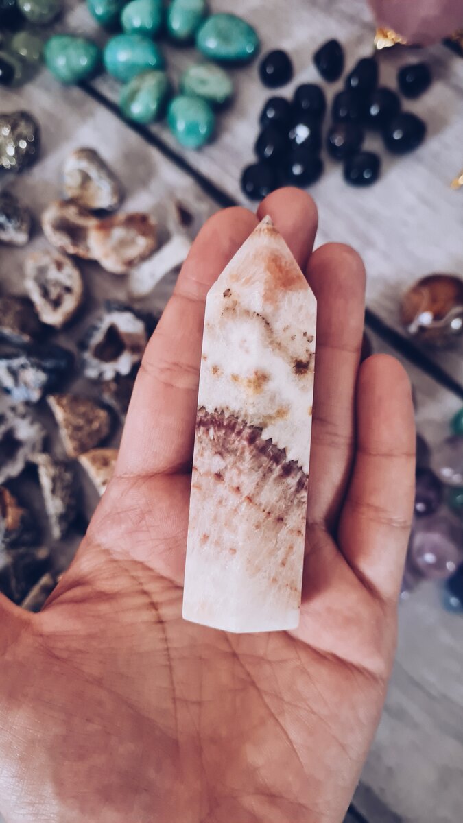 Розовый кальцит