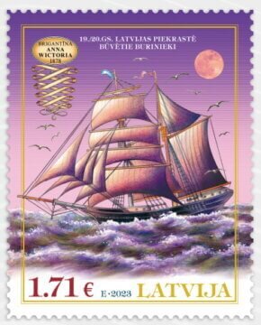 Бригантина Anna Wictoria, Латвия 2023