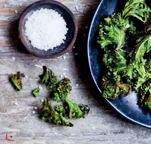 Чипсы из капусты кале